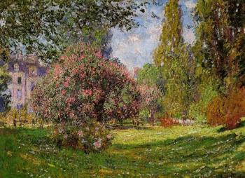 Claude Oscar Monet : The Parc Monceau, Paris
